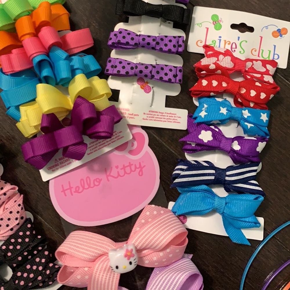 CLAIRES HAIR CLIPS